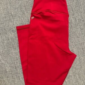 Fabletics Motion 365 Red Leggings